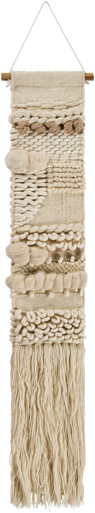 Livabliss - Kamal Wall Hanging - Ivory - KML1001-1056 veiw 1