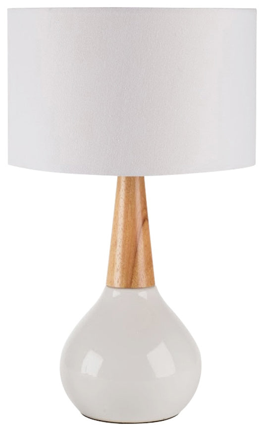 Livabliss - Kent Accent Table Lamp - White - KTLP-001 veiw 1