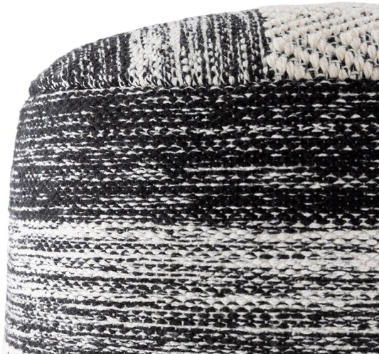 Livabliss - Levi Pouf - Black - IVPF003-161616 veiw 2