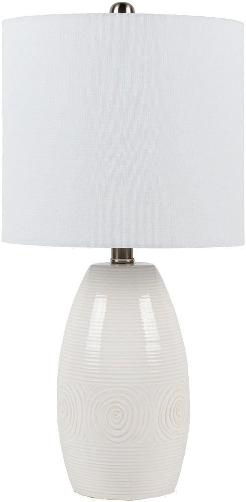Livabliss - Liara Accent Table Lamp - White - LRA-001 veiw 1