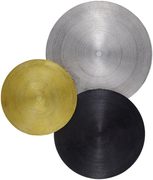 Livabliss - Lyssa Wall Sculpture - Metallic - Silver - LYSA001-19203 veiw 1
