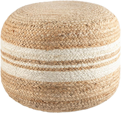 Livabliss - Mallows Pouf - Natural - MWPF001-141818 veiw 1