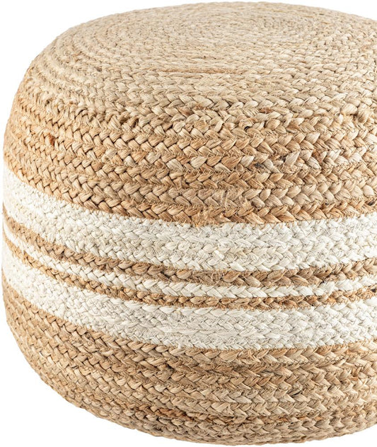 Livabliss - Mallows Pouf - Natural - MWPF001-141818 veiw 2