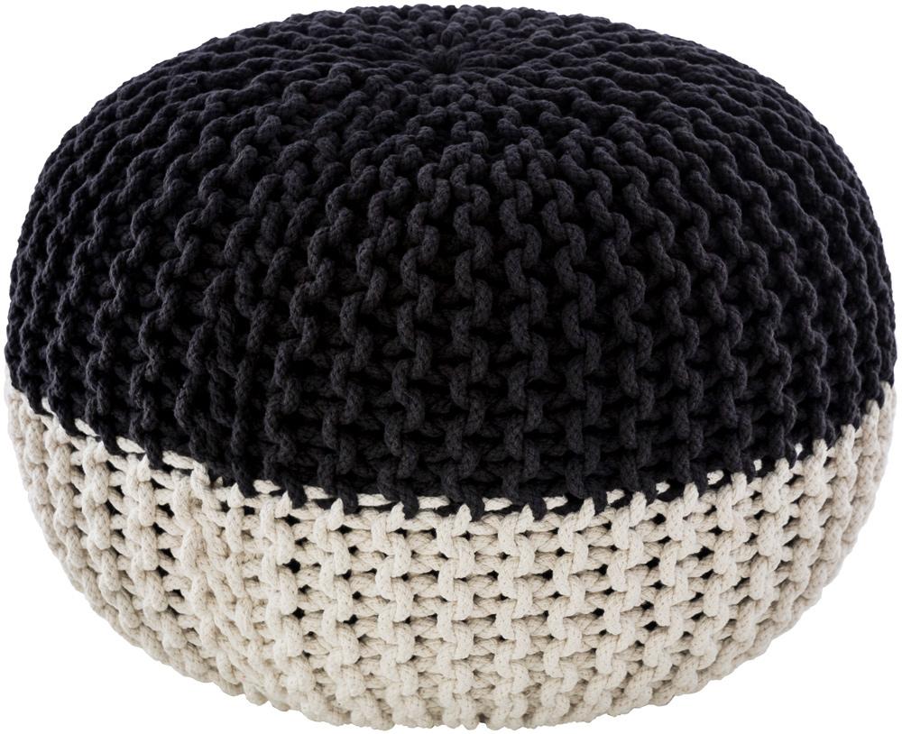 Livabliss - Malmo Pouf - Black - MLPF015-202014 veiw 1