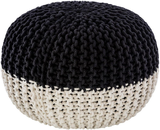 Livabliss - Malmo Pouf - Black - MLPF015-202014 veiw 1
