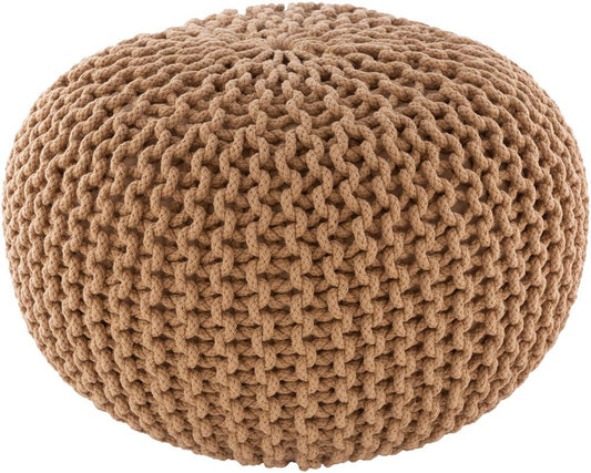 Livabliss - Malmo Pouf - Tan - MLPF008-202014 veiw 1