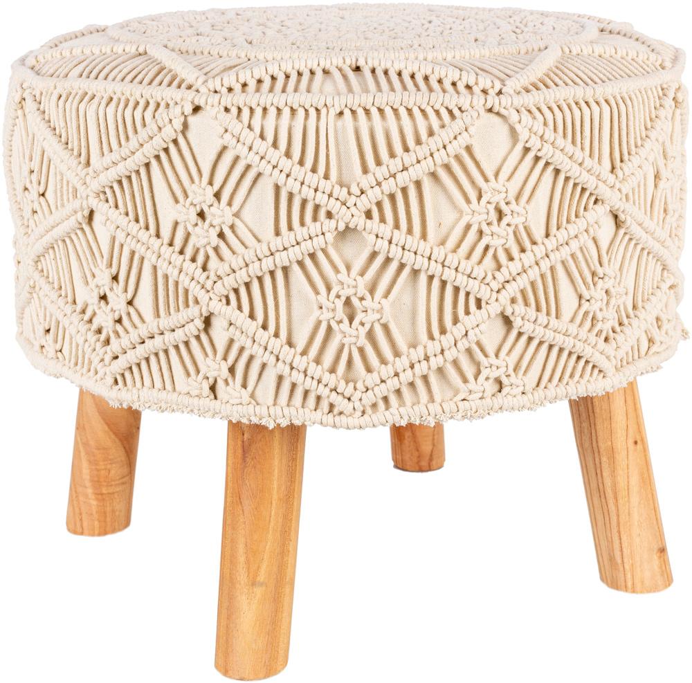 Livabliss - Mandala Ottoman - Beige - Brown - MDL-001 veiw 1
