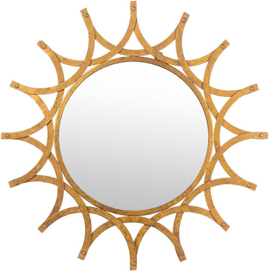 Livabliss - Mestia Accent Mirror - Gold - MES001-3030_CLOSEOUT veiw 1