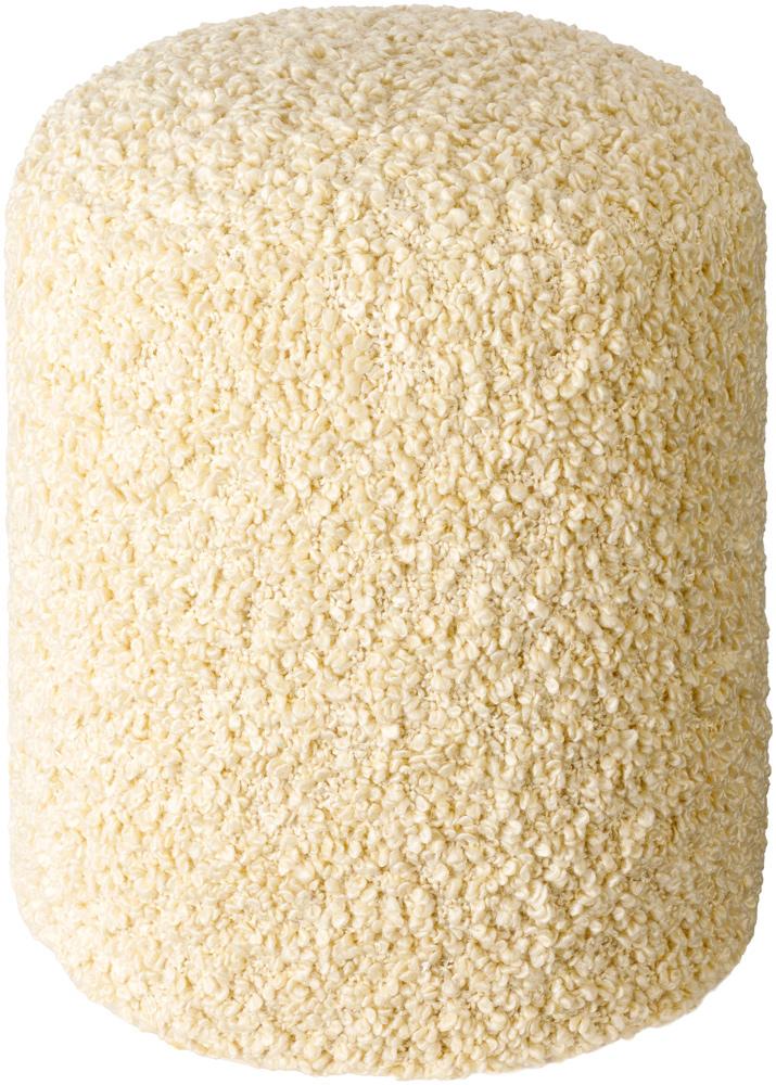 Livabliss - Mohave Pouf - Off-White - MHPF003-181616 veiw 1