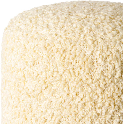 Livabliss - Mohave Pouf - Off-White - MHPF003-181616 veiw 2