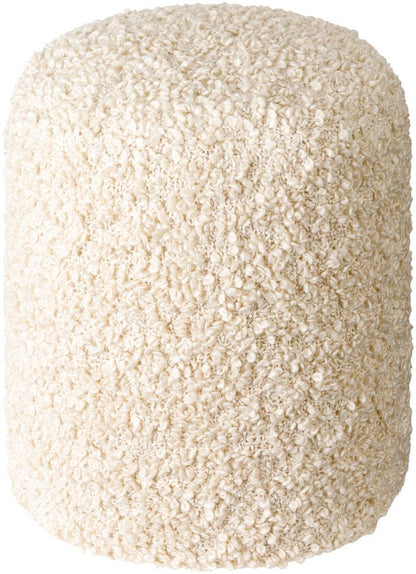 Livabliss - Mohave Pouf - Pearl - MHPF002-181616 veiw 1