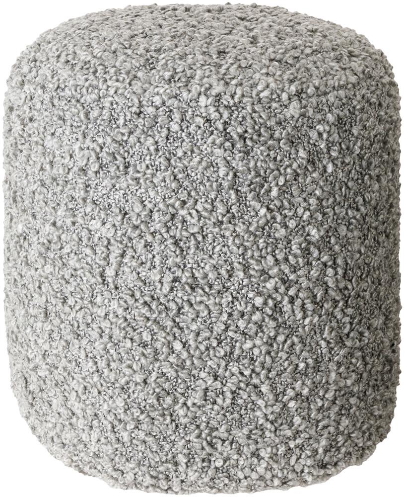 Livabliss - Mohave Pouf - Sterling Grey - MHPF001-181616 veiw 1