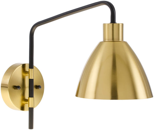 Livabliss - Munos Wall Sconce - Metallic - Brass - MUN-001 veiw 1