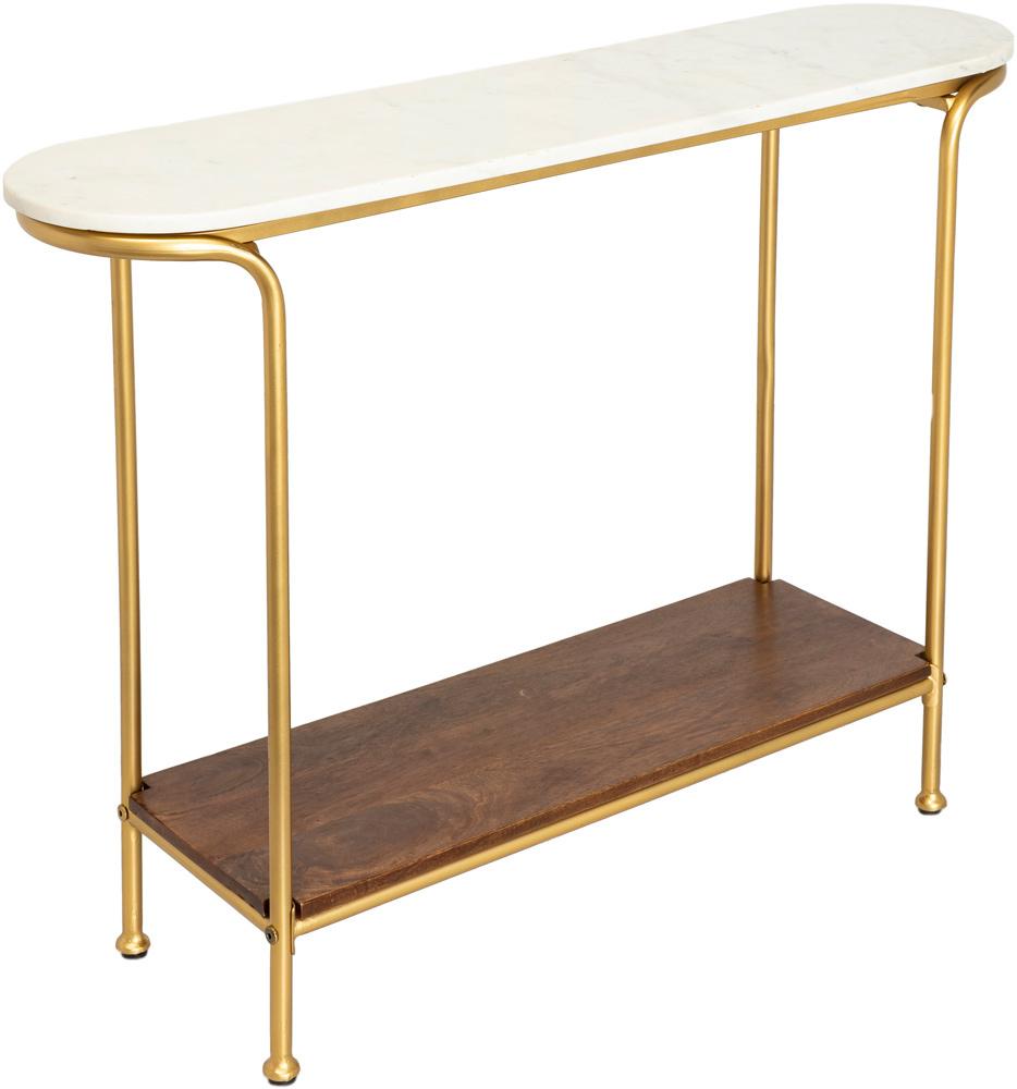 Livabliss - Nicola Console Table - White - NCL-100 veiw 1