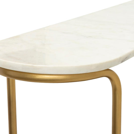 Livabliss - Nicola Console Table - White - NCL-100 veiw 2