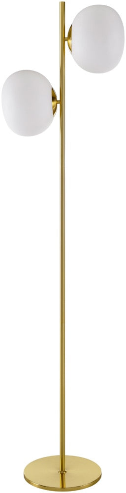 Livabliss - Nissi Accent Floor Lamp - Metallic - Brass - NSI-001 veiw 1