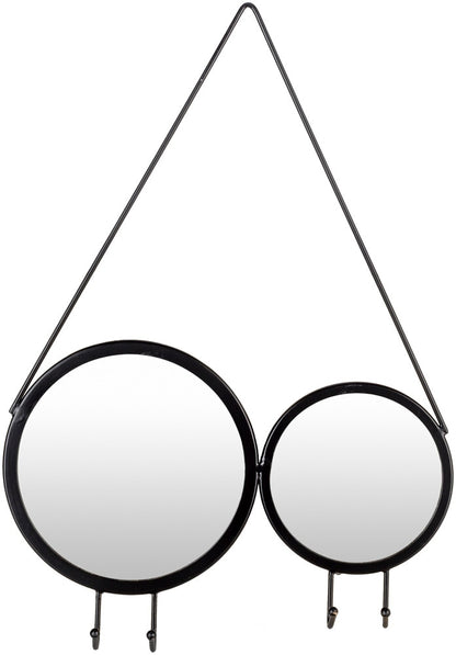 Livabliss - Odessa Accent Mirror - Black - ODS001-1421_CLOSEOUT veiw 1