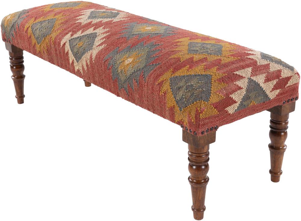 Livabliss - Panja Bench - Rust - PAJ-002 veiw 1