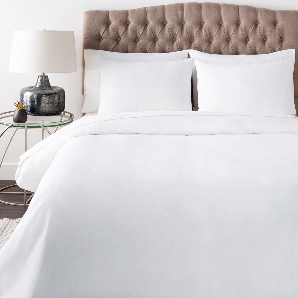 Livabliss - Peyton Bedding Swatch - White - PYT1002-SW veiw 1