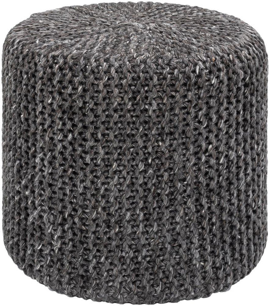 Livabliss - Prado Pouf - Charcoal - POPF004-181816 veiw 1