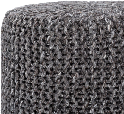 Livabliss - Prado Pouf - Charcoal - POPF004-181816 veiw 2
