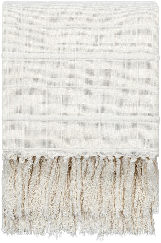 Livabliss - Prolo Throw - Cream - BOPO1002-5060 veiw 1