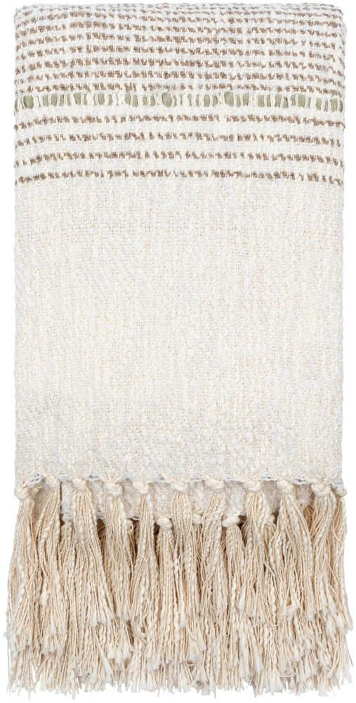 Livabliss - Prolo Throw - Light Beige - BOPO1001-5060 veiw 1