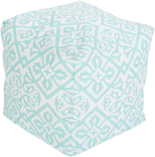 Livabliss - Rain Pouf - Aqua - POUF-257 veiw 1