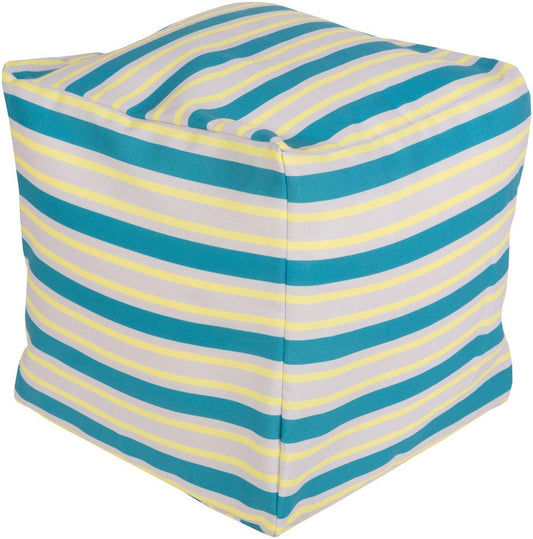 Livabliss - Rain Pouf - Aqua - POUF-281 veiw 1