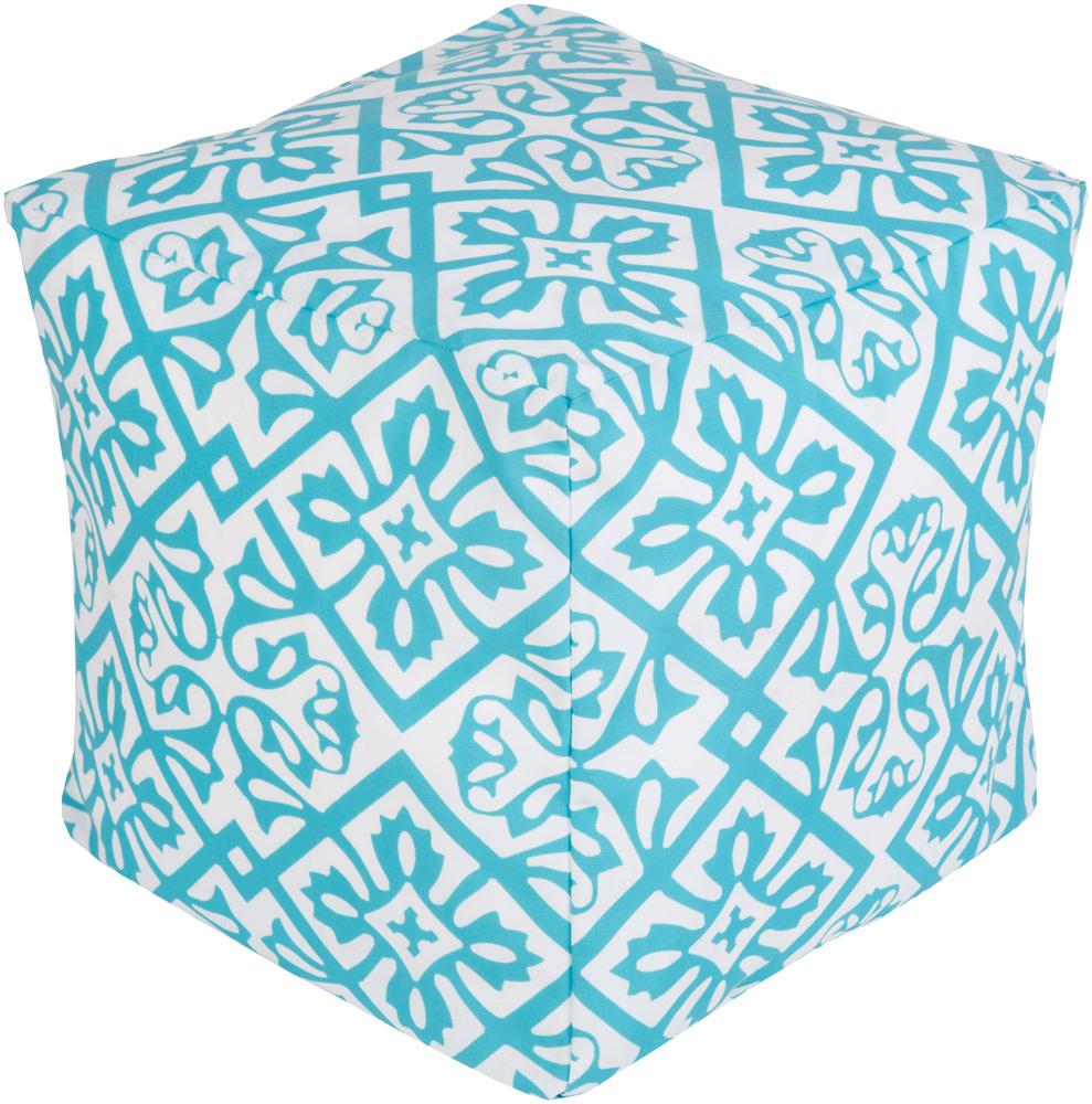 Livabliss - Rain Pouf - Aqua - POUF-311 veiw 1