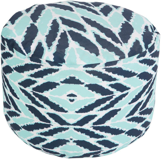 Livabliss - Rain Pouf - Dark Blue - POUF-262 veiw 1