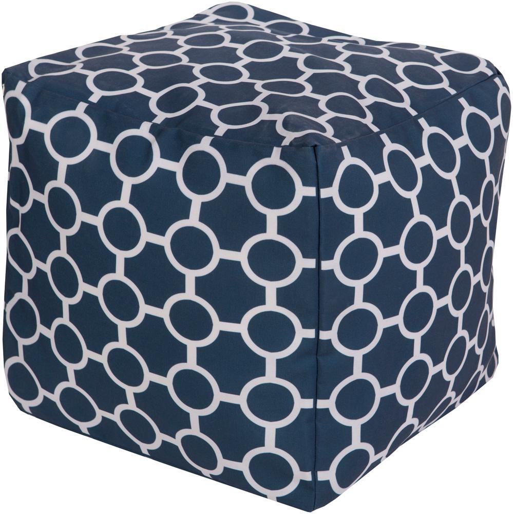 Livabliss - Rain Pouf - Dark Blue - POUF-269 veiw 1