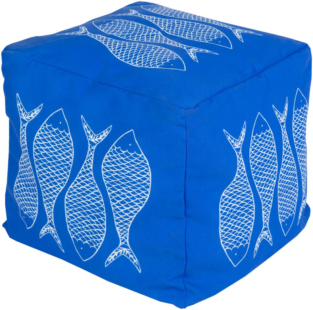 Livabliss - Rain Pouf - Dark Blue - POUF-279 veiw 1