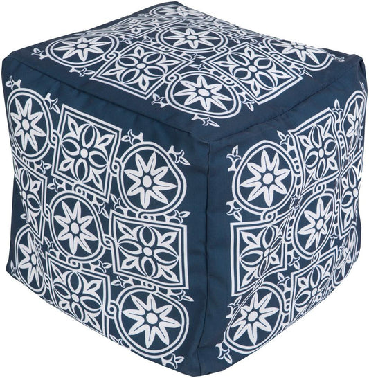 Livabliss - Rain Pouf - Navy - POUF-256 veiw 1