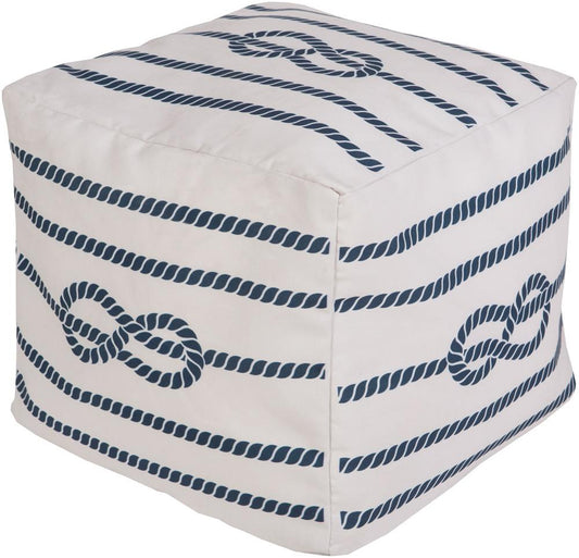 Livabliss - Rain Pouf - Navy - POUF-272 veiw 1