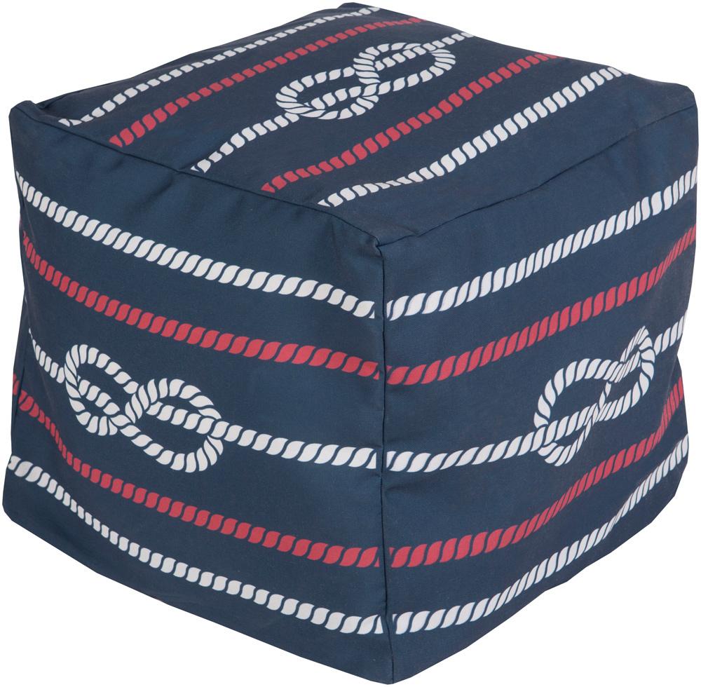 Livabliss - Rain Pouf - Navy - POUF-273 veiw 1