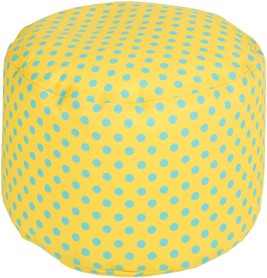 Livabliss - Rain Pouf - Orange - POUF-292 veiw 1