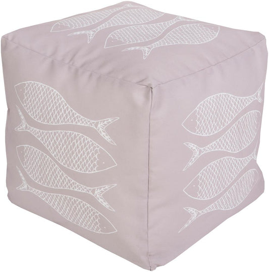 Livabliss - Rain Pouf - Taupe - POUF-280 veiw 1
