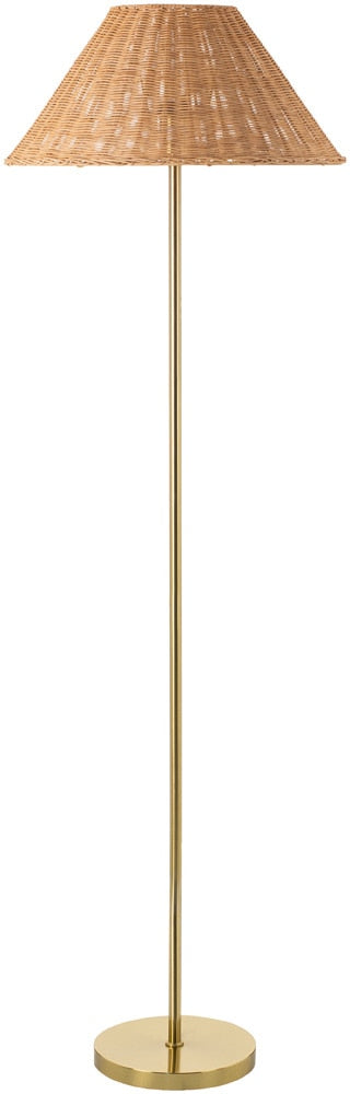 Livabliss - Ronda Accent Floor Lamp - Metallic - Brass - RDA-001 veiw 1