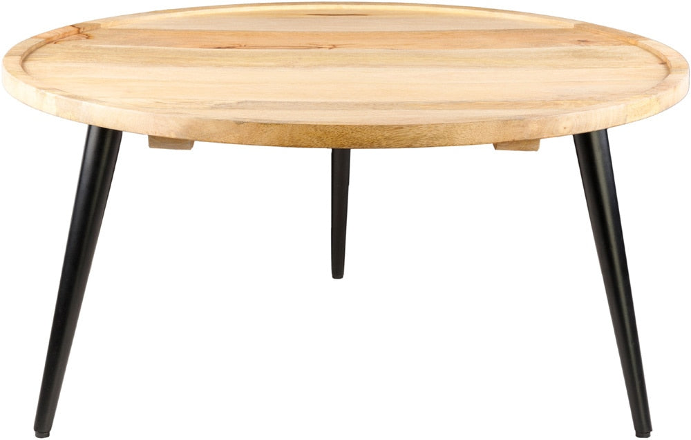 Livabliss - Saraswati Coffee Table - Tan - Black - WTI-001 veiw 1