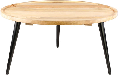 Livabliss - Saraswati Coffee Table - Tan - Black - WTI-001 veiw 1