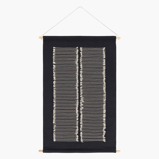 Livabliss - Savion Wall Hanging - Black - SVI1001-2436 veiw 1