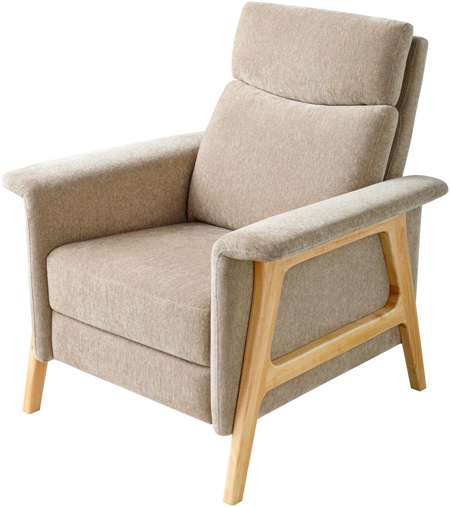 Livabliss - Scot Accent Chair - Medium Gray - Tan - OCS001-423638 veiw 1
