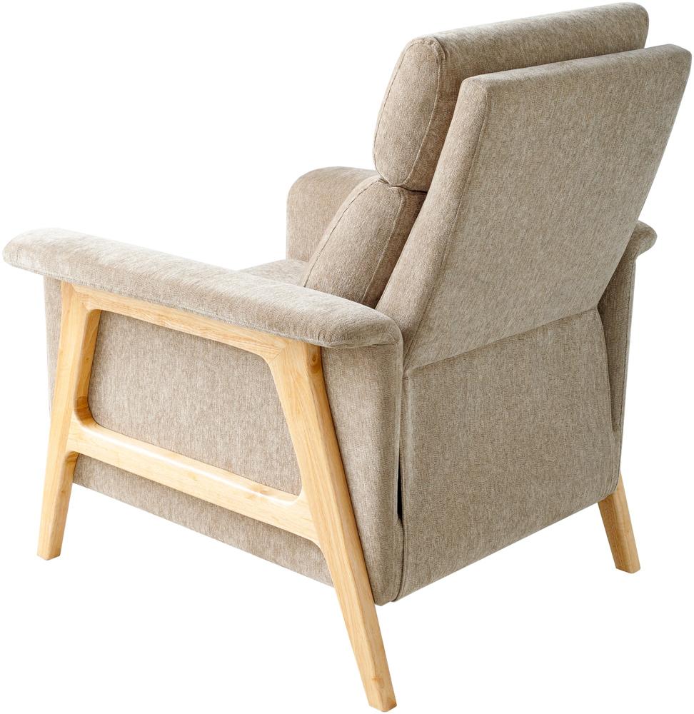 Livabliss - Scot Accent Chair - Medium Gray - Tan - OCS001-423638 veiw 2