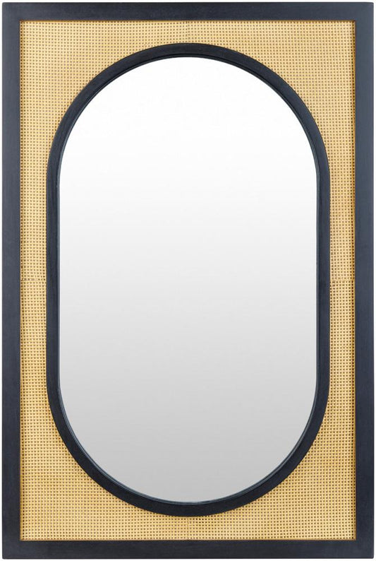 Livabliss - Sulawesi Accent Mirror - Black - SWS001-3624 veiw 1