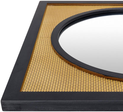 Livabliss - Sulawesi Accent Mirror - Black - SWS001-3624 veiw 2