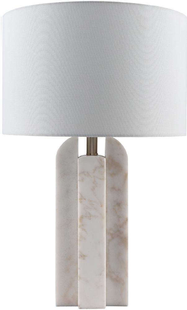 Livabliss - Tallado Accent Table Lamp - White - TLD-001 veiw 1