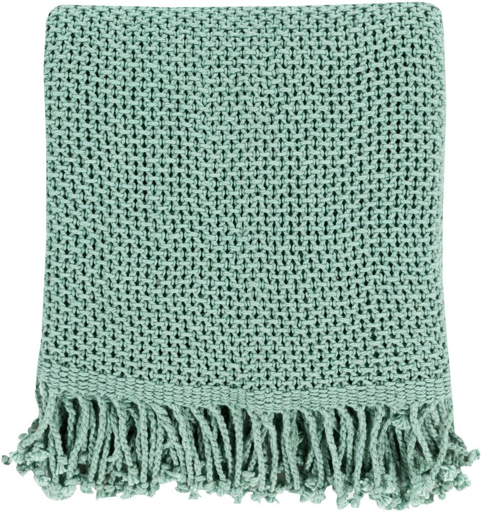 Livabliss - Tibey Throw - Aqua - TBE5000-5070 veiw 1