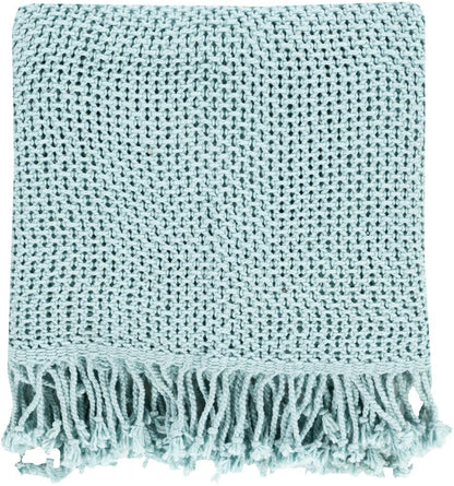 Livabliss - Tibey Throw - Ice Blue - TBE5001-5070_CLOSEOUT veiw 1
