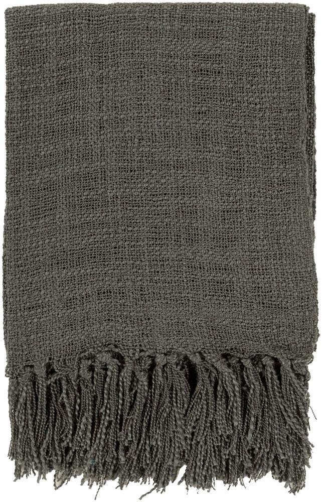 Livabliss - Tilda Throw - Charcoal - TID003-5951 veiw 1